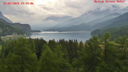 Bregaglia: Lake Sils - Engadin St. Moritz