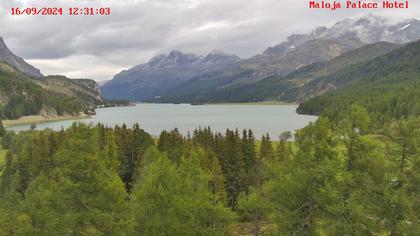 Bregaglia: Lake Sils - Engadin St. Moritz