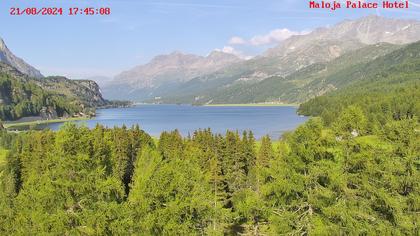 Bregaglia: Lake Sils - Engadin St. Moritz