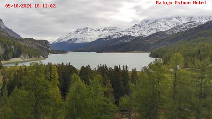 Bregaglia: Lake Sils - Engadin St. Moritz