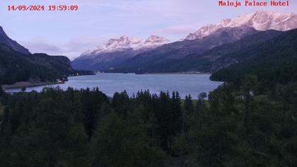 Bregaglia: Lake Sils - Engadin St. Moritz