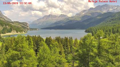 Bregaglia: Lake Sils - Engadin St. Moritz