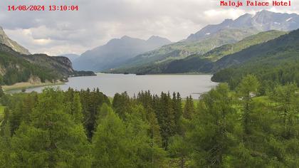 Bregaglia: Lake Sils - Engadin St. Moritz