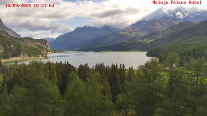 Bregaglia: Lake Sils - Engadin St. Moritz