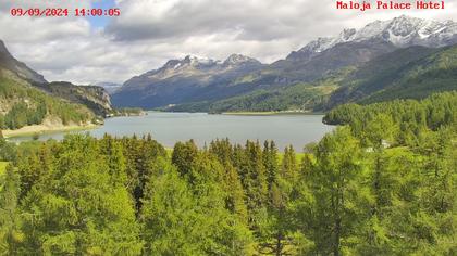 Bregaglia: Lake Sils - Engadin St. Moritz