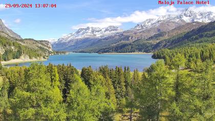 Bregaglia: Lake Sils - Engadin St. Moritz