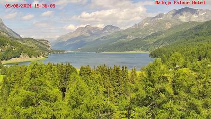 Bregaglia: Lake Sils - Engadin St. Moritz