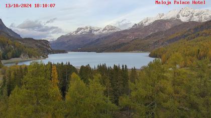 Bregaglia: Lake Sils - Engadin St. Moritz