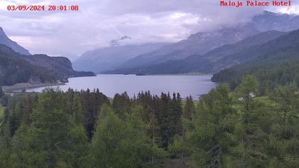 Bregaglia: Lake Sils - Engadin St. Moritz