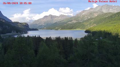 Bregaglia: Lake Sils - Engadin St. Moritz