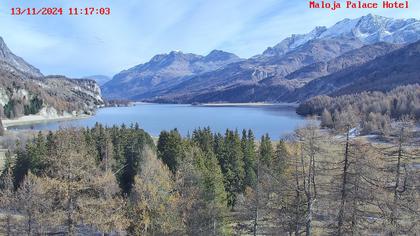 Bregaglia: Lake Sils - Engadin St. Moritz