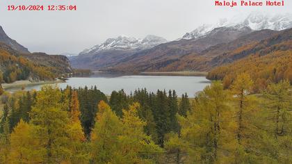 Bregaglia: Lake Sils - Engadin St. Moritz