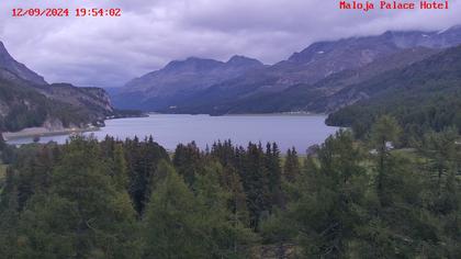 Bregaglia: Lake Sils - Engadin St. Moritz