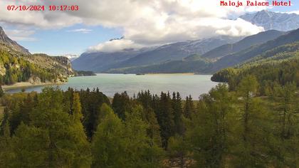 Bregaglia: Lake Sils - Engadin St. Moritz