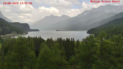 Bregaglia: Lake Sils - Engadin St. Moritz