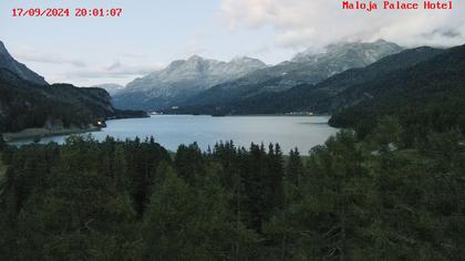 Bregaglia: Lake Sils - Engadin St. Moritz