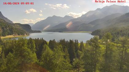 Bregaglia: Lake Sils - Engadin St. Moritz