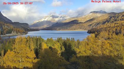 Bregaglia: Lake Sils - Engadin St. Moritz