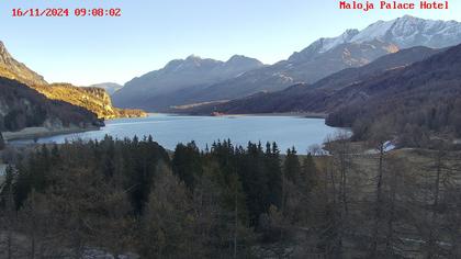 Bregaglia: Lake Sils - Engadin St. Moritz