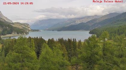 Bregaglia: Lake Sils - Engadin St. Moritz