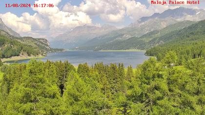 Bregaglia: Lake Sils - Engadin St. Moritz