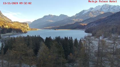 Bregaglia: Lake Sils - Engadin St. Moritz