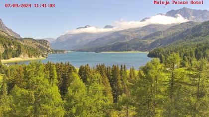 Bregaglia: Lake Sils - Engadin St. Moritz