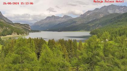 Bregaglia: Lake Sils - Engadin St. Moritz