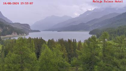 Bregaglia: Lake Sils - Engadin St. Moritz