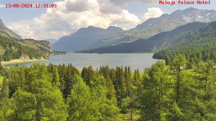 Bregaglia: Lake Sils - Engadin St. Moritz