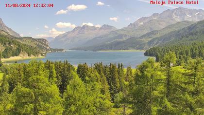 Bregaglia: Lake Sils - Engadin St. Moritz