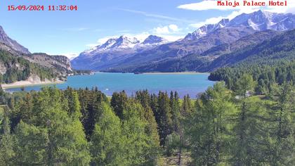 Bregaglia: Lake Sils - Engadin St. Moritz