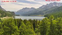 Maloja District: Lake Sils − Engadin St. Moritz