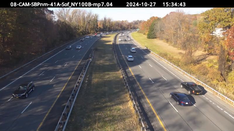 Traffic Cam Mount Pleasant › South: Sprain Brook Parkway South of NY 100B