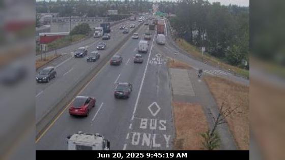 Traffic Cam Victoria-Fraserview › North: North end of Knight Street Bridge, looking north