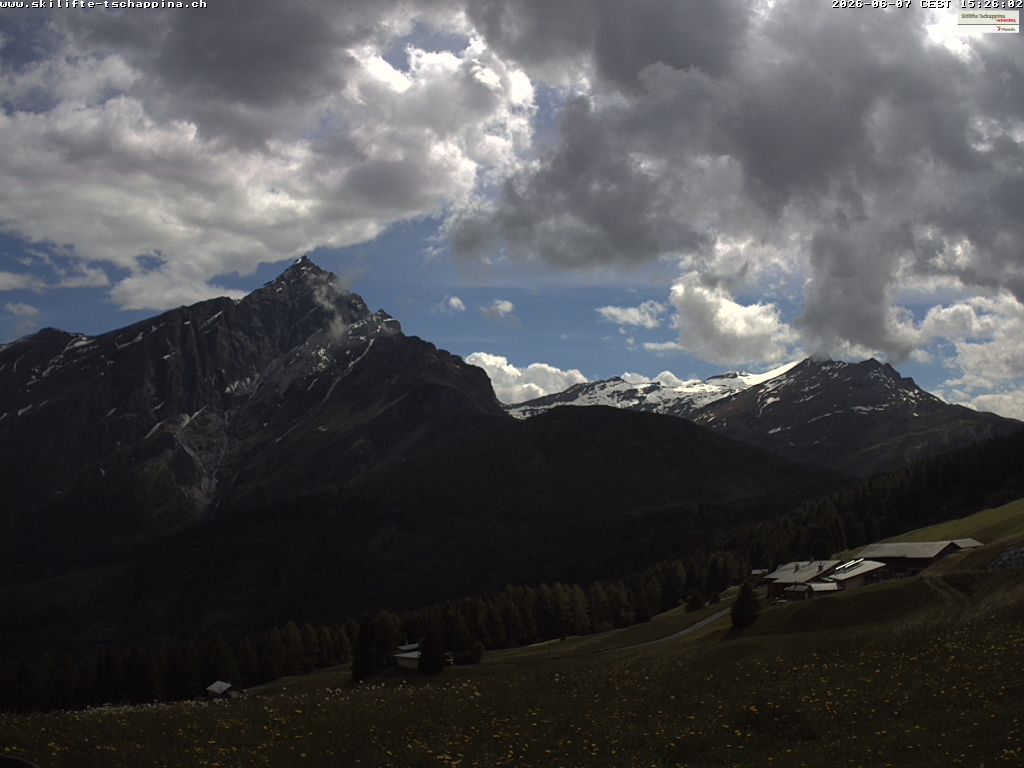 Tschappina › Süden: Obergmeind - Piz Beverin