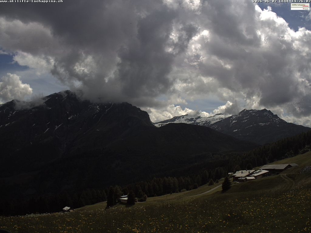 Tschappina › Süden: Obergmeind - Piz Beverin
