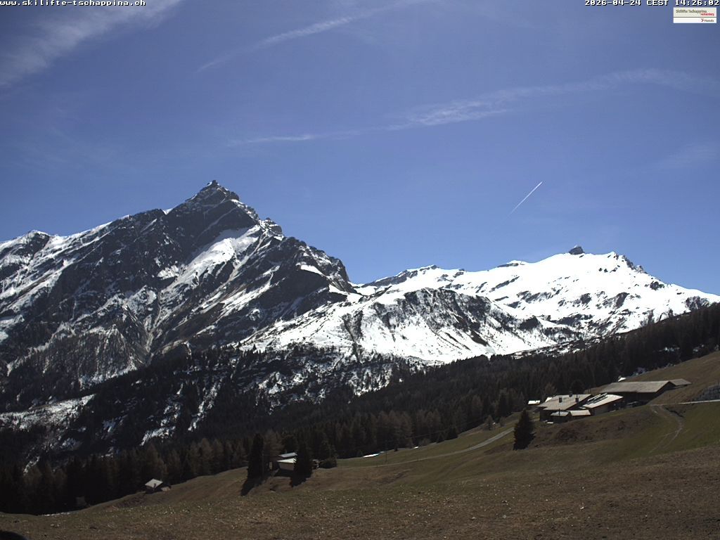 Tschappina › Süden: Obergmeind - Piz Beverin