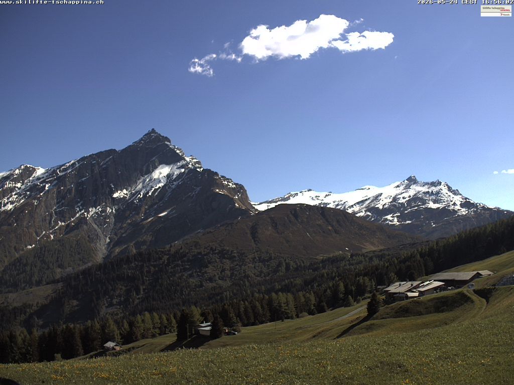 Tschappina › Süden: Obergmeind - Piz Beverin