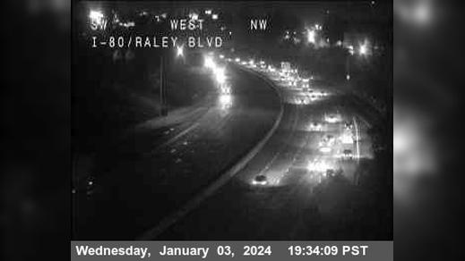 Traffic Cam Sacramento › West: Hwy 80 at Raley