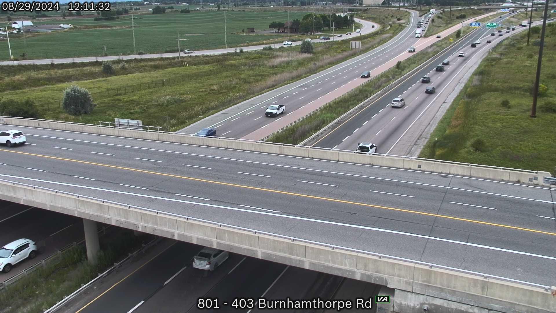 Traffic Cam Mississauga: Highway 403 near Burnhamthorpe Rd