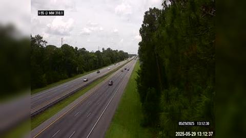 Traffic Cam Fort Peyton: I-95 @ MM 310.1