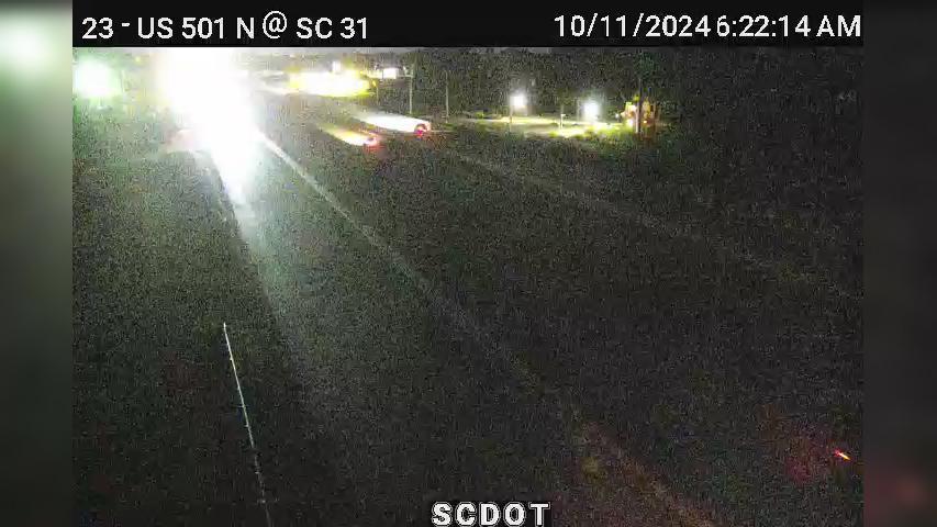 Traffic Cam Tuscany: US 501 N @ SC 31 (Carolina Bays Pkwy)