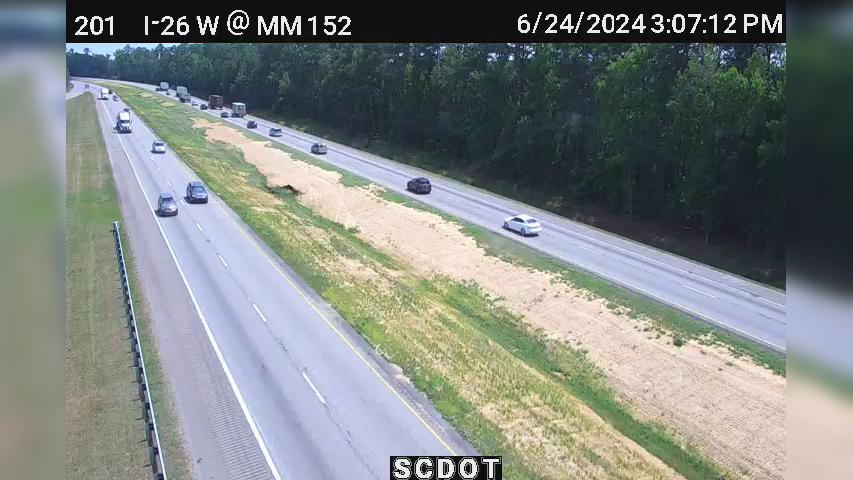 Traffic Cam Lakeside Acres: I-26 W @ MM 152 (Rest Area)