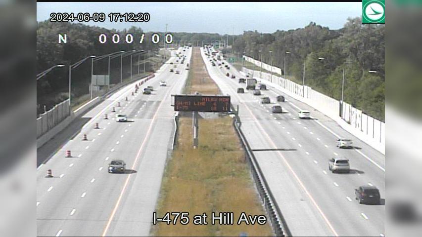 Traffic Cam South Hill Park: I-475 at Hill Ave