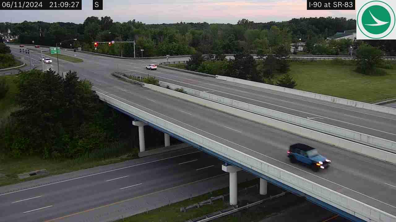 Traffic Cam Avon: I-90 at SR-83