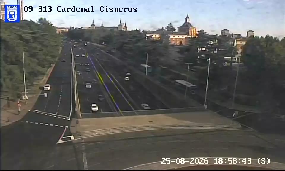 Traffic Cam Gaztambide: CARDENAL CISNEROS