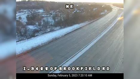 Traffic Cam King Park: I-94 at W of Brookfield Rd