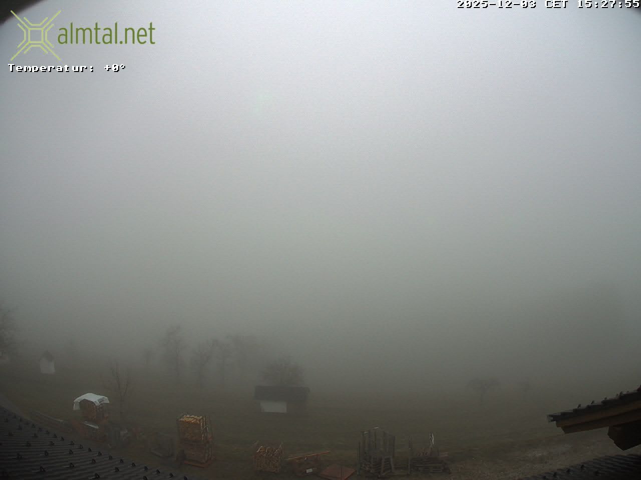 Scharnstein View: City to Mountain Webcam