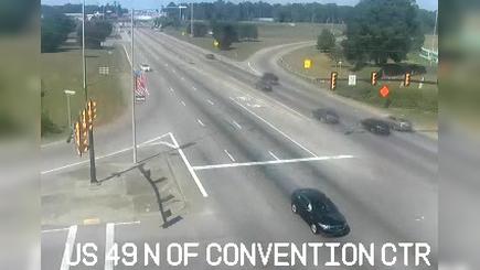 Traffic Cam Hattiesburg: US 49 at Convention Center